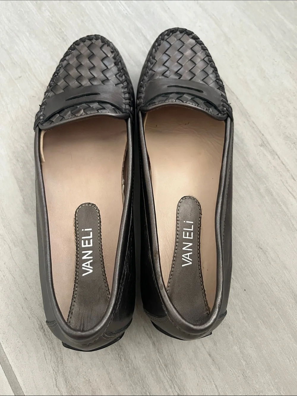 VanEli leather loafers